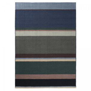 Tapis kilim fait main en laine motif géométrique