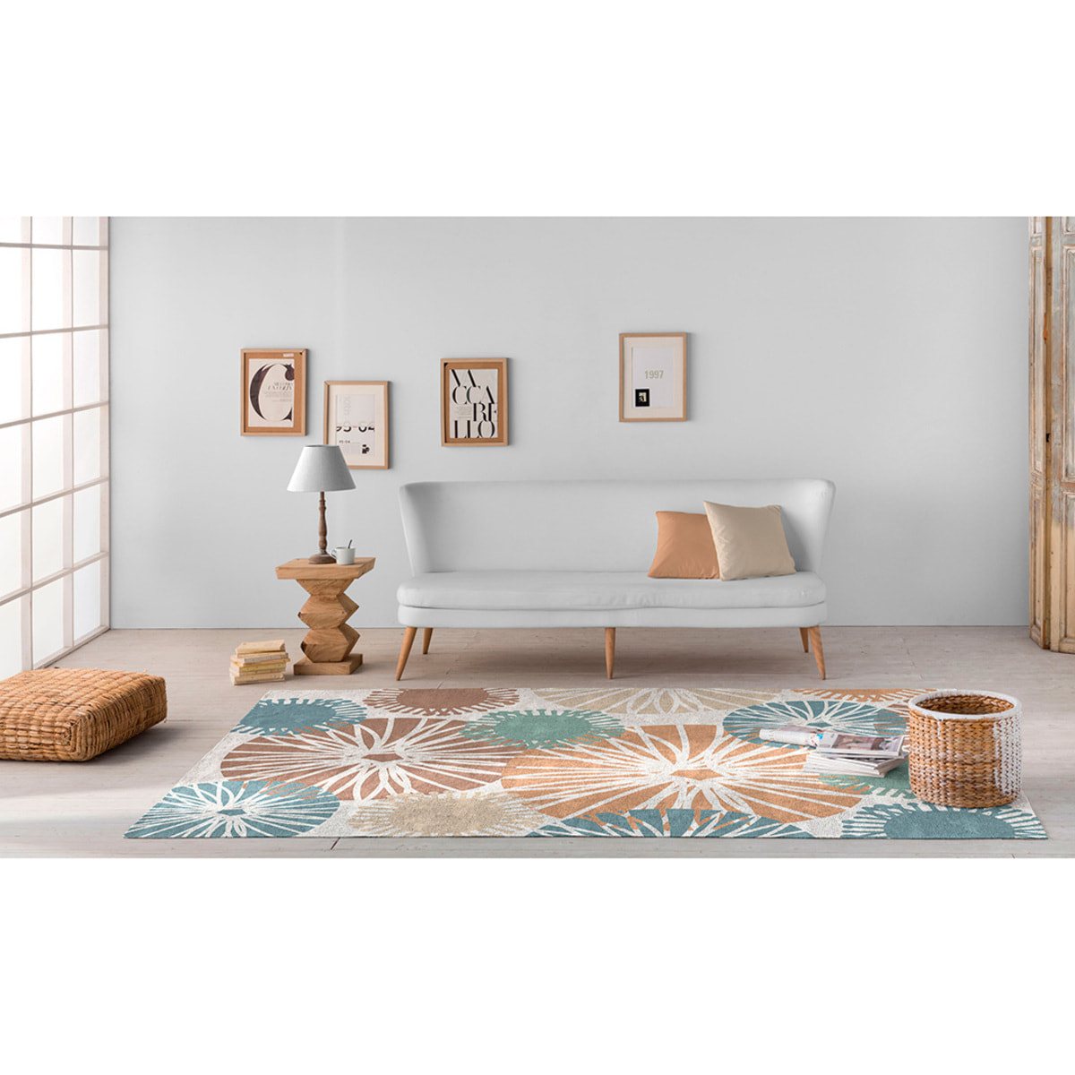 Alfombra decorativa NAF NAF ORIANE multicolor. Varias medidas disponibles.
