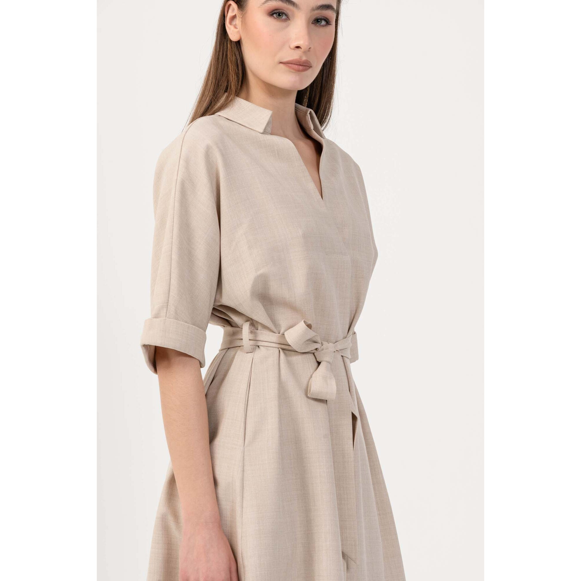 Kocca - Abito chemisier con cintura Donna