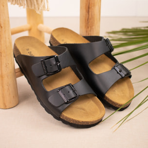 SANDALIA BABUNKERS NEGRO