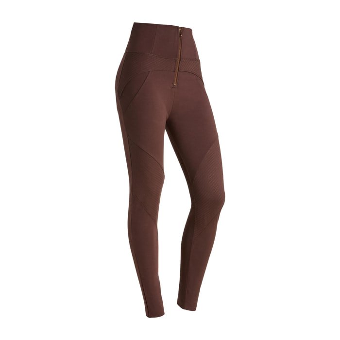 Pantaloni WR.UP® vita alta con inserti ribbed