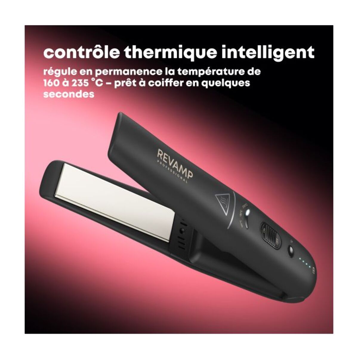 Lisseur sans fil REVAMP Compact Liberté Progloss