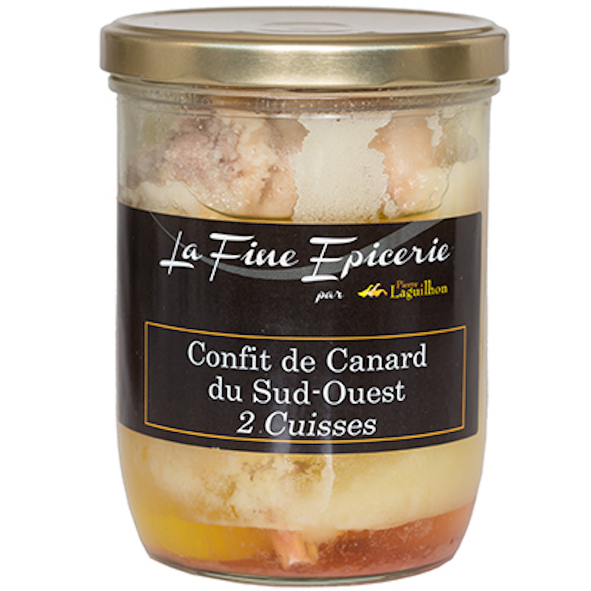 Confit de canard 2 cuisses IGP Sud-Ouest Verrine - 700g - France