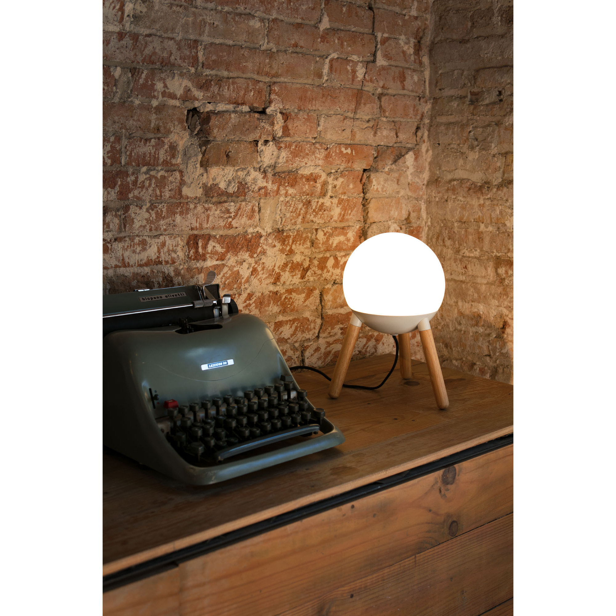 MINE GLASS Sobremesa blanca