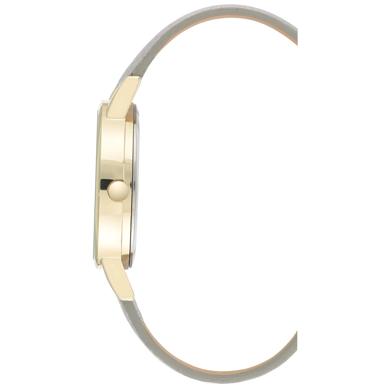 Reloj Nine West NW-2512GPGY Mujer Analogico Cuarzo con Correa de Cuero