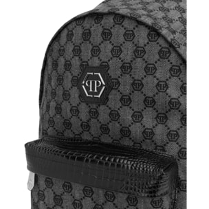 PLEIN SPORT Mochila MONOGRAM