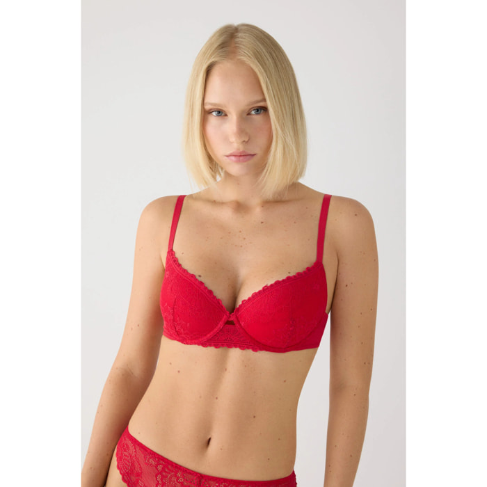 Reggiseno con ferretto e imbottitura
