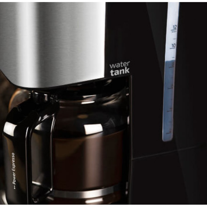 Cecotec Cafetière Coffee 66 Smart. Technologie ExtremeAroma, Numérique avec Écra