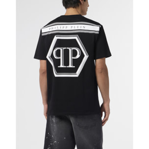 PHILIPP PLEIN Round Neck T-Shirt Stars Studs