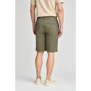 Bermuda relax caqui con detalles Polo Club