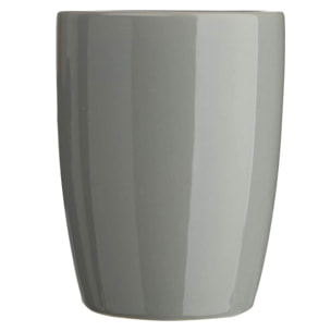Juego de baño 3 piezas sbd sol, gris: dispensador jabon, vaso y jabonera