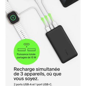 Station de charge BELKIN 10000 mAh noir