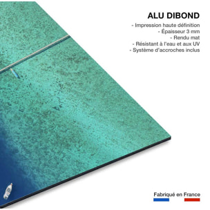 Tableau blue lagoon Tableau alu Dibond