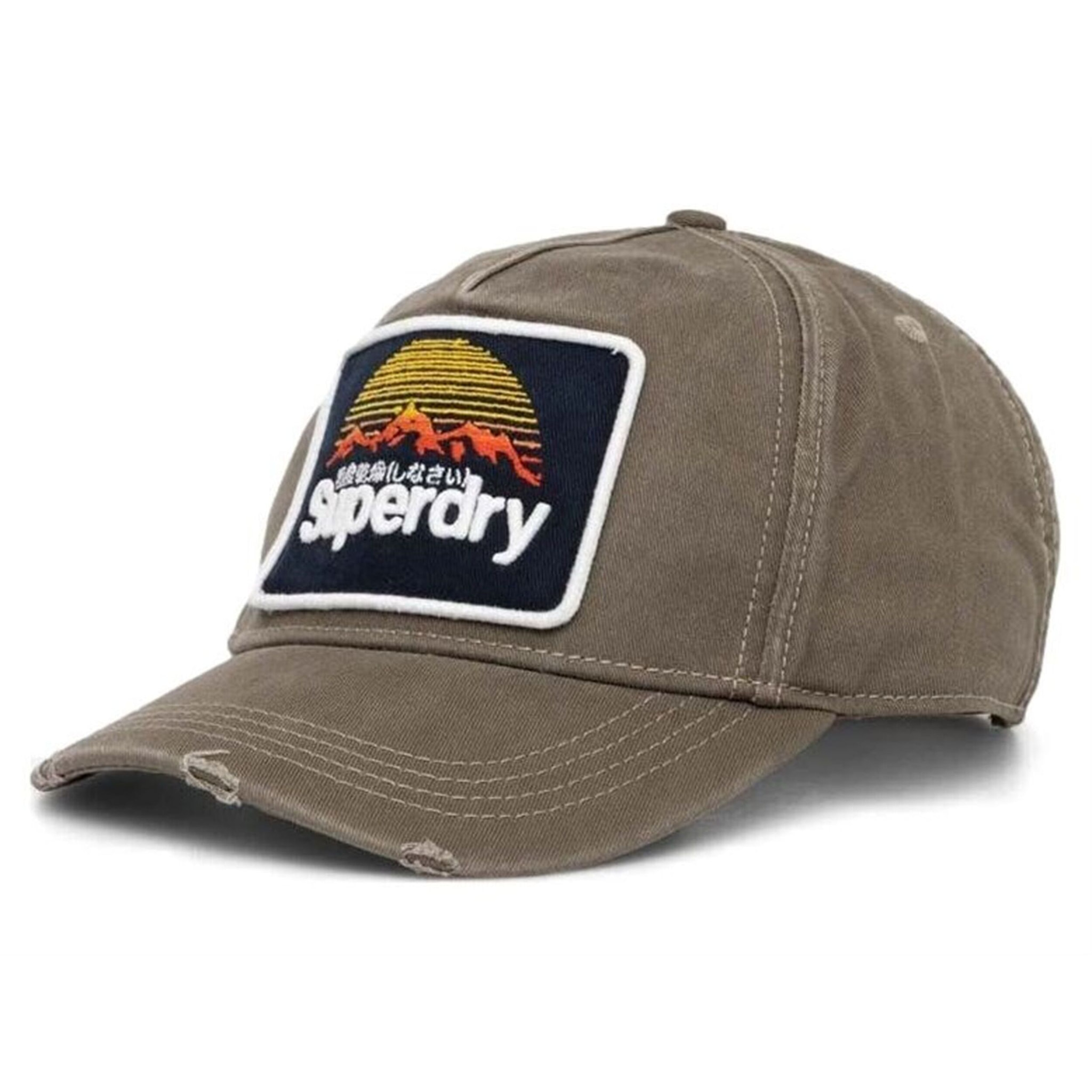 Cappelli Superdry Graphic Trucker Cap Khaki Marrone