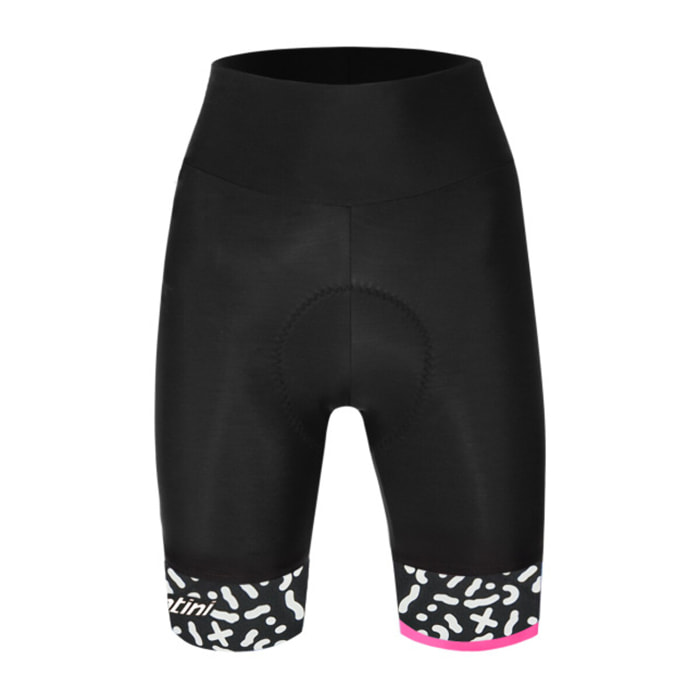 Chrome - Pantaloncino Senza Bretelle - Nero - Donna