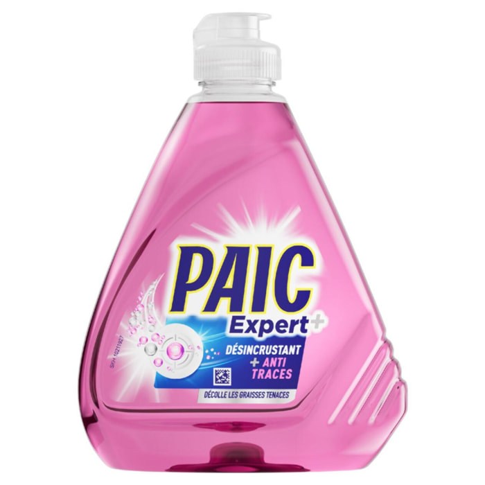 Pack de 12 - Liquide Vaisselle Paic Expert anti traces - 500ml