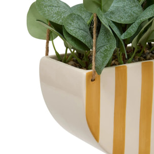 Plante artificelle suspendue Cheri 21x10cm