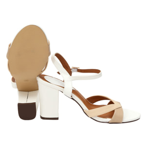 Sandali cinturino regolabile - tacco 9,5 cm