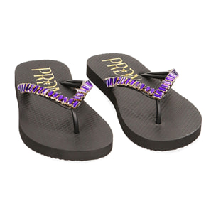 Infradito mare viola