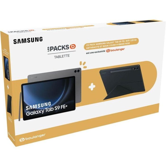 Tablette Android SAMSUNG Pack S9FE+ 12.4'' + Smart Cover Hybride