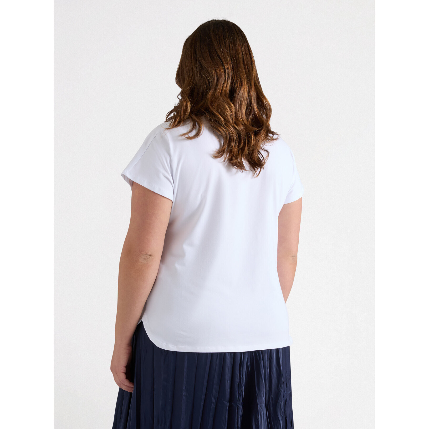 Fiorella Rubino - Camiseta con estampado pañoleta - Blanco
