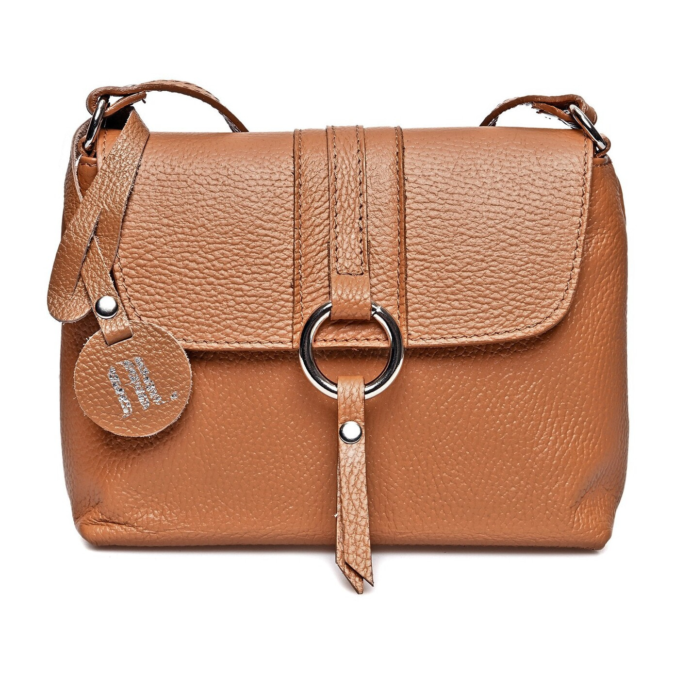 Borsa a tracolla Anna Luchini Cammello