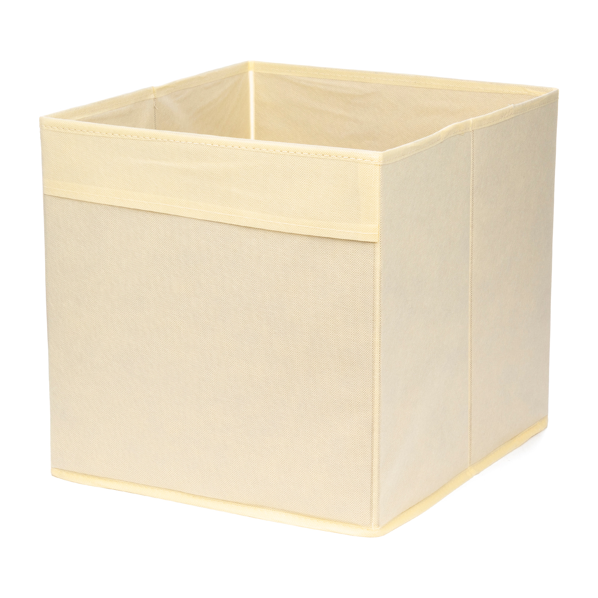 Caja de almacenamiento plegable con base convertible en tapa. 34x38x34 cm.