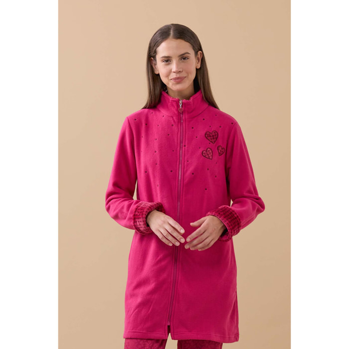 Vestaglia donna micropile piedini Noidinotte