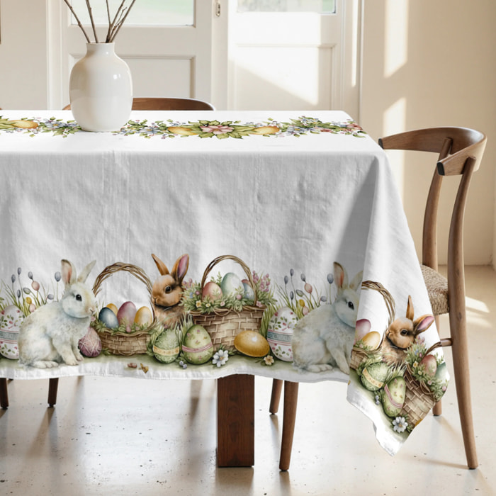 Nappe anti-taches 100% coton Easter 3