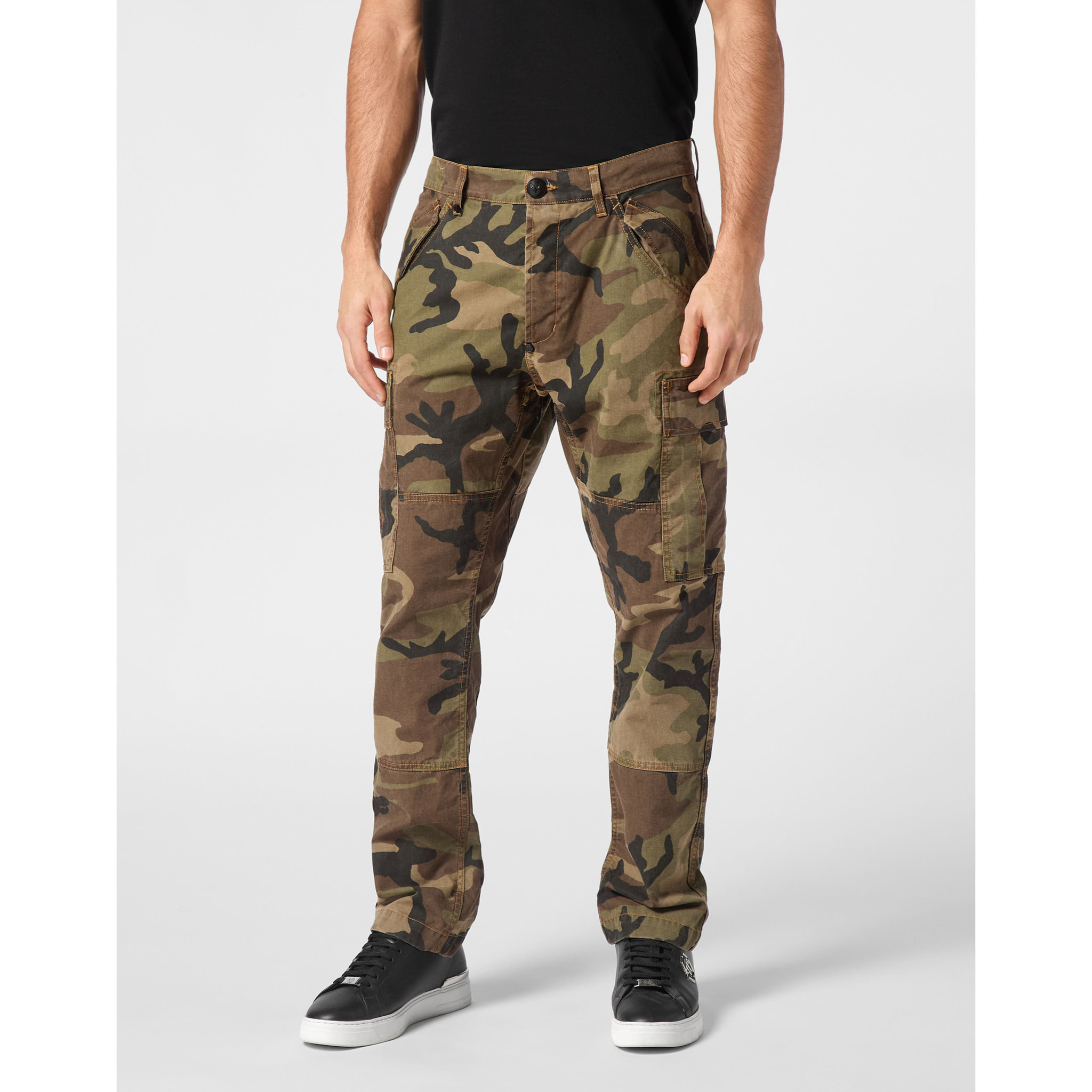 PHILIPP PLEIN Vaqueros Cargo Regular Fit CAMOUFLAGE