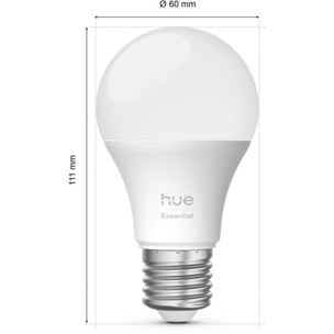Pack PHILIPS Hue E27 WCA A60 3P