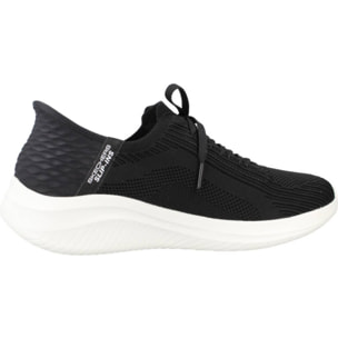 Sneakers De  Mujer Slip-ins: Ultra Flex 3.0 Tonal Stretc Negro
