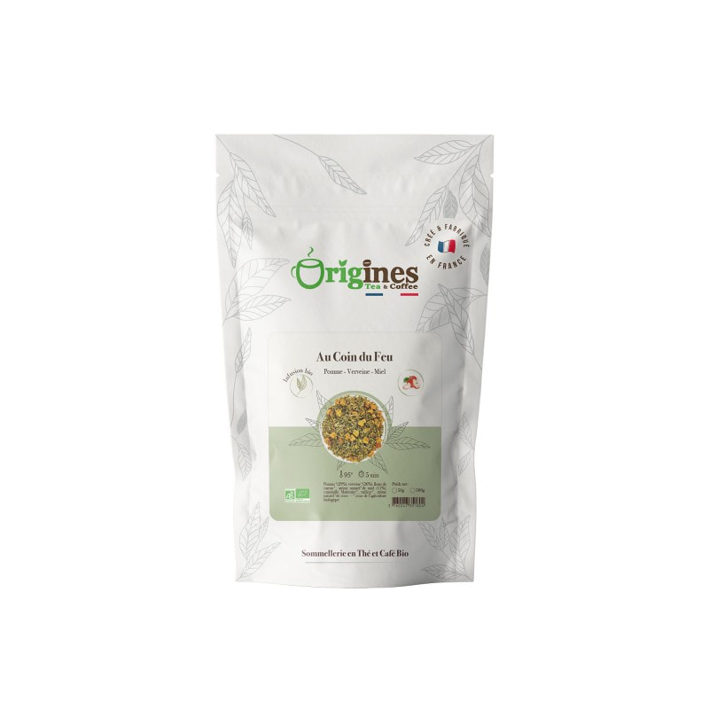 Infusion Bio Au Coin du Feu - Sachet Noël 50g