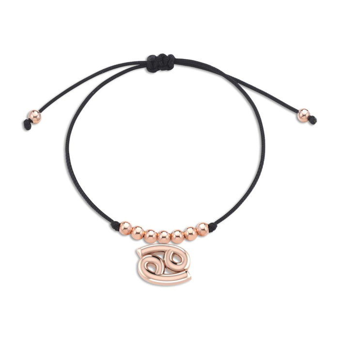 Bracciale Hiriwa 925 Zodiaco Cancro Argento Rosè