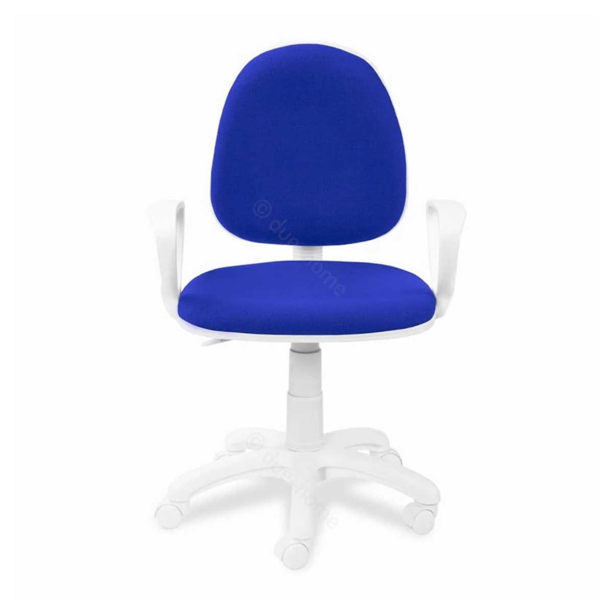 Silla de escritorio con ruedas y reposabrazos en azul 89-98 cm Dolphin Azul Dolphin