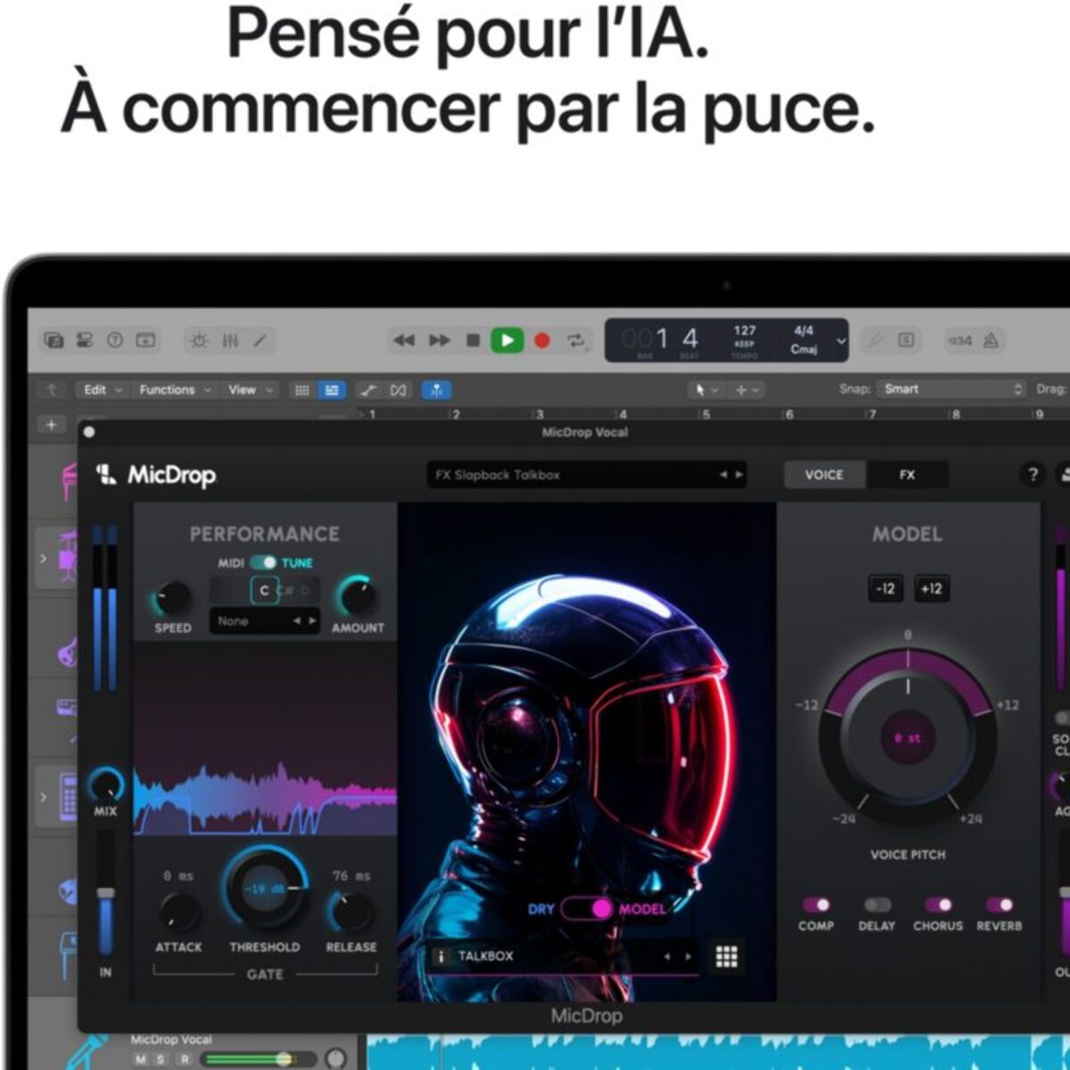 Ordinateur Apple MACBOOK Pro 14" Puce M5 CPU 10 / GPU 10 coeurs Mémoire RAM 16Go Stockage 1To SSD XDR Argent