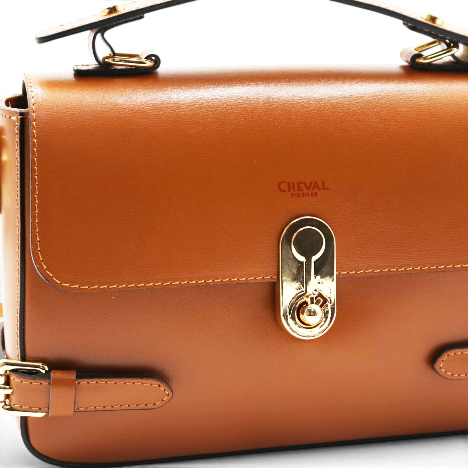 Borsa a Mano Cheval Firenze Anne Cuoio