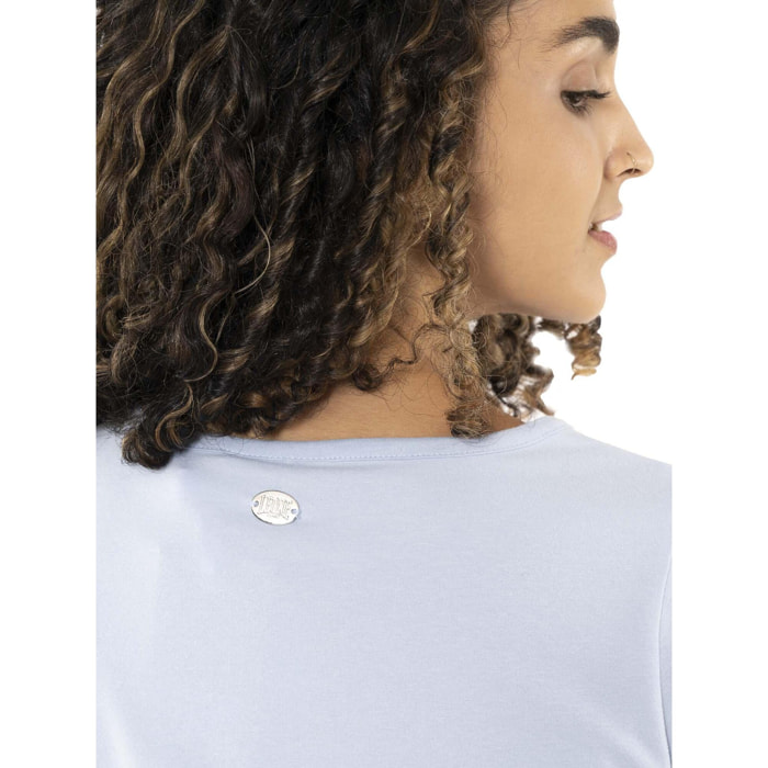 Camiseta de manga corta mujer "Nunca sin"