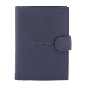 Portafoglio da uomo in vera pelle - Modello False - Casual - 9.0 x 12.5 x 2.0 cm