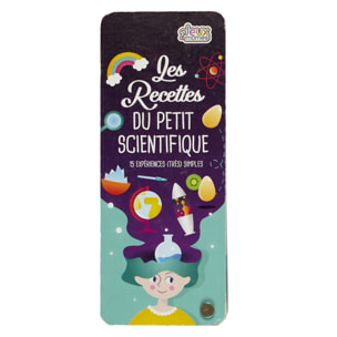 CARTES EDUCATIVES RECETTES DU SCIENTIFIQUE