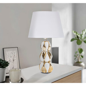 LAMPADA DA TAVOLO GLAM BALLS CM Ø 28X46