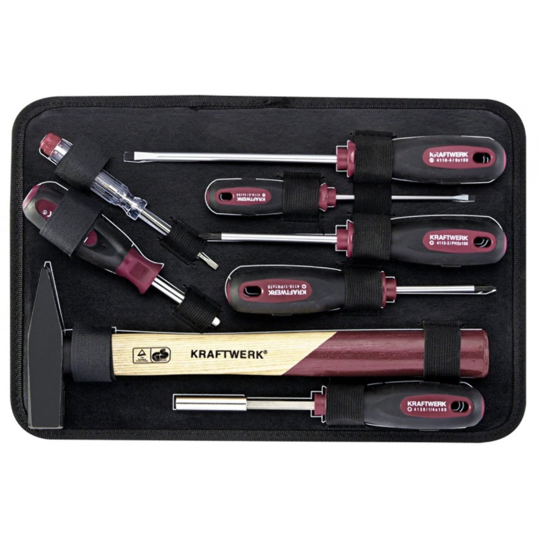 Coffret d'outils Pro-Line 1/4' KRAFTWERK 123 pièces - 3944