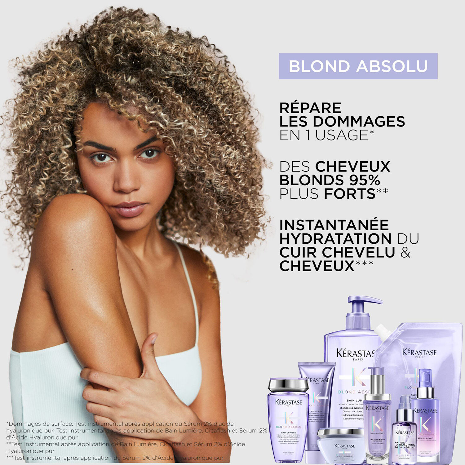 Blond Absolu Extreme - Masque Reconstructeur cheveux blonds 200 ml