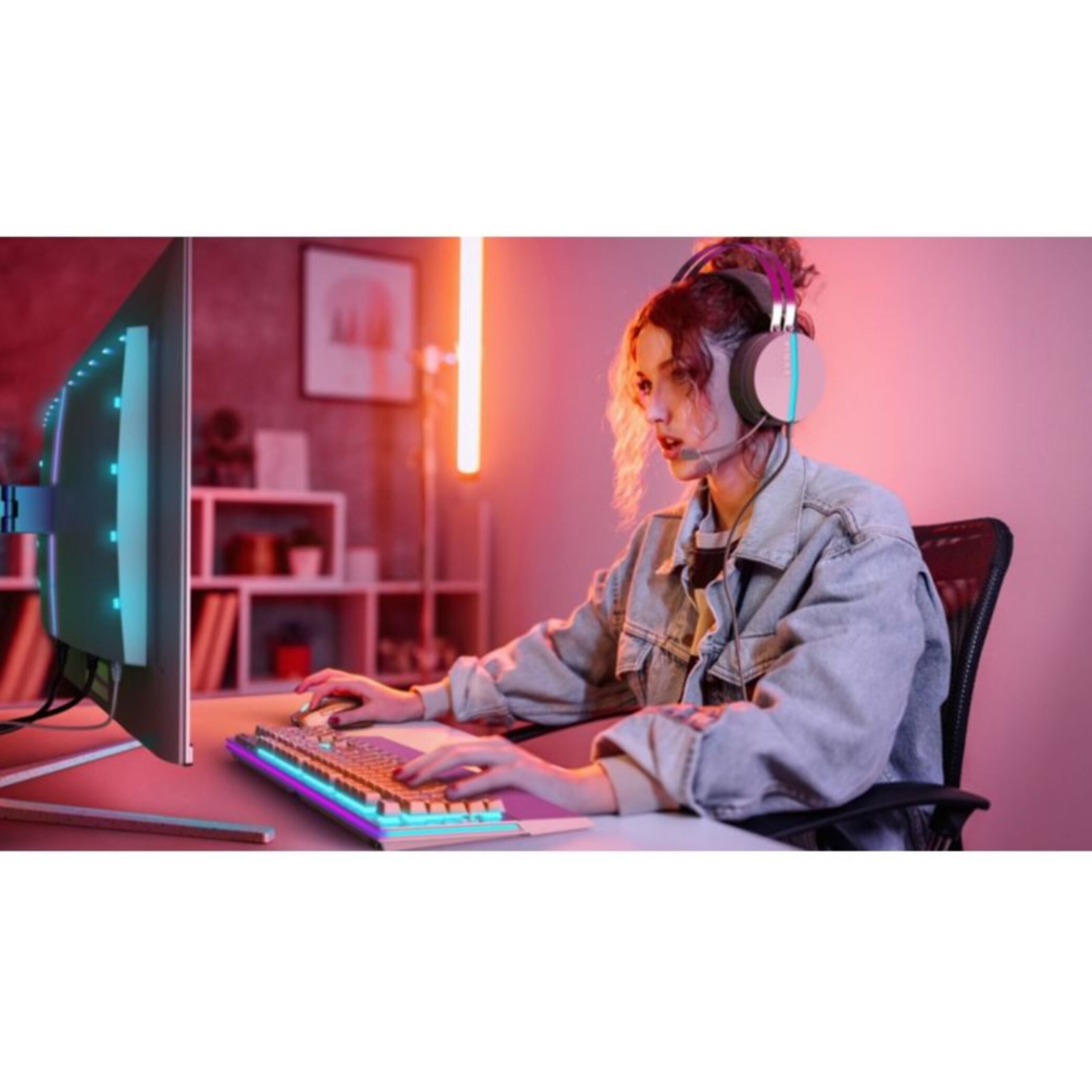 Ecran PC Gamer PHILIPS Evnia 32M2C5501 32" Incurvé 1500R QHD 180Hz Fast VA HDR10 Ambiglow