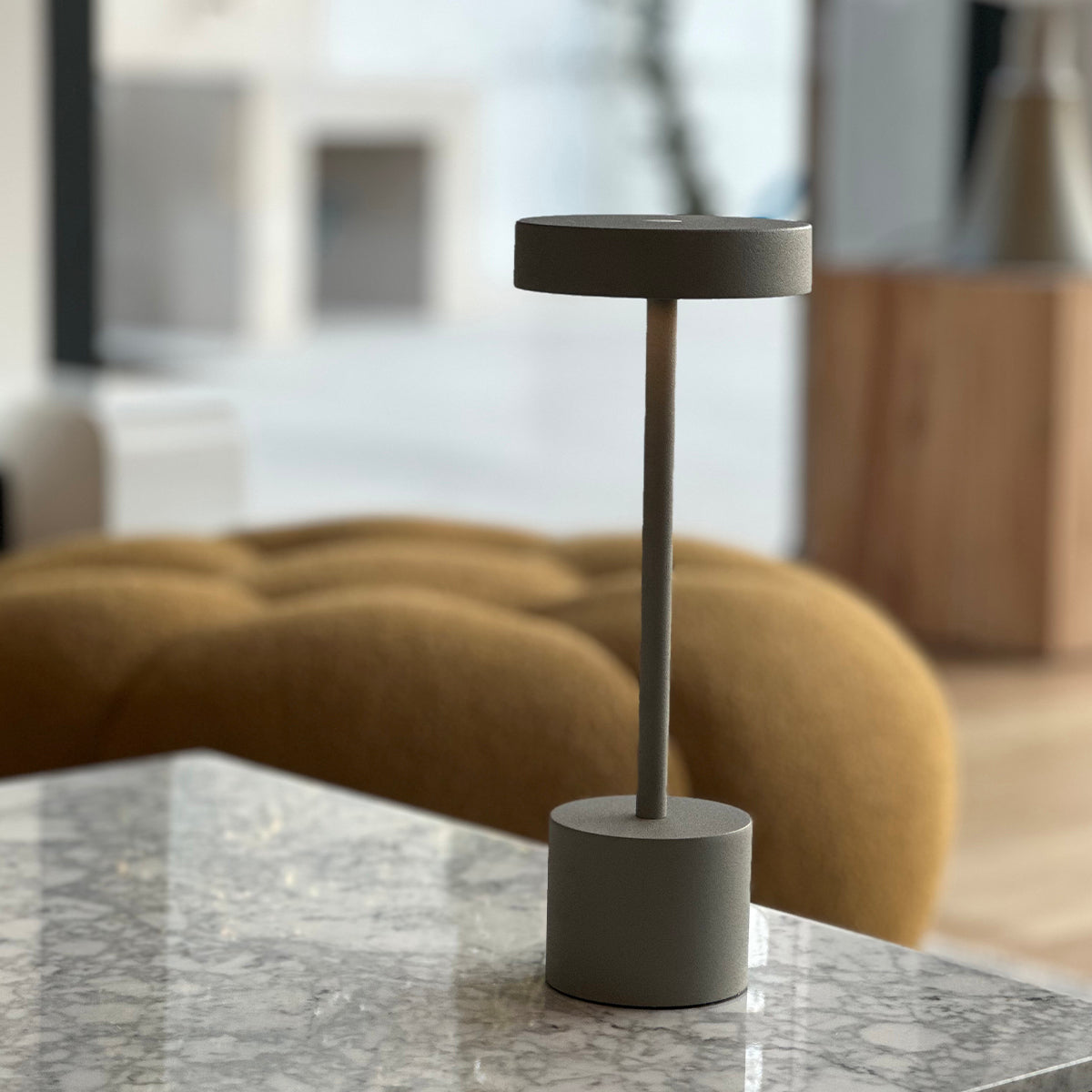 Lampe de table sans fil touch ROBY GREY