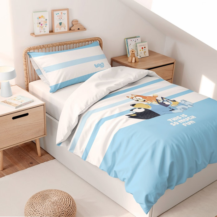 Funda nordica BLUEY + funda almohada 65x65