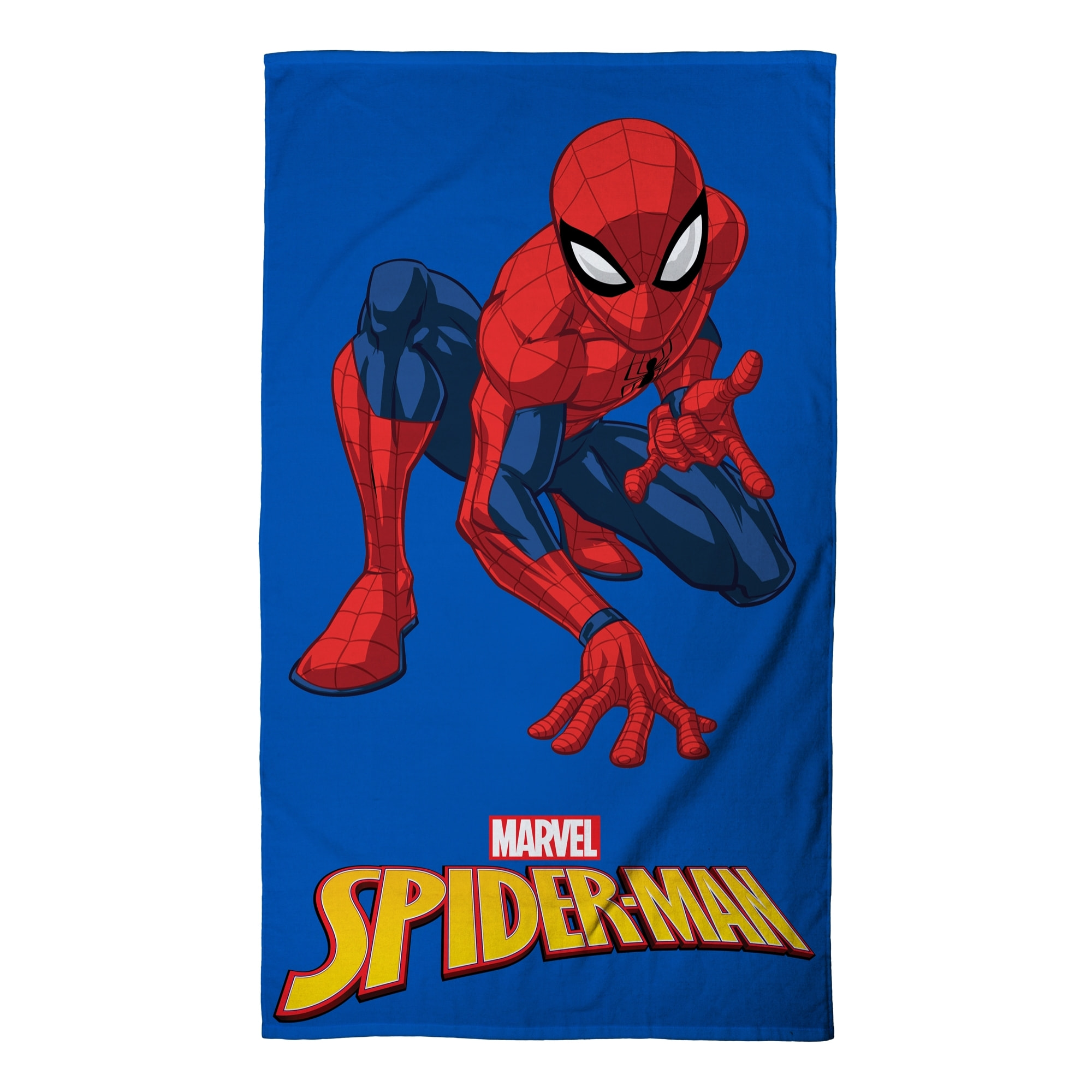 Serviette de bain et de plage imprimée 100% coton, SPIDERMAN SUPER HERO