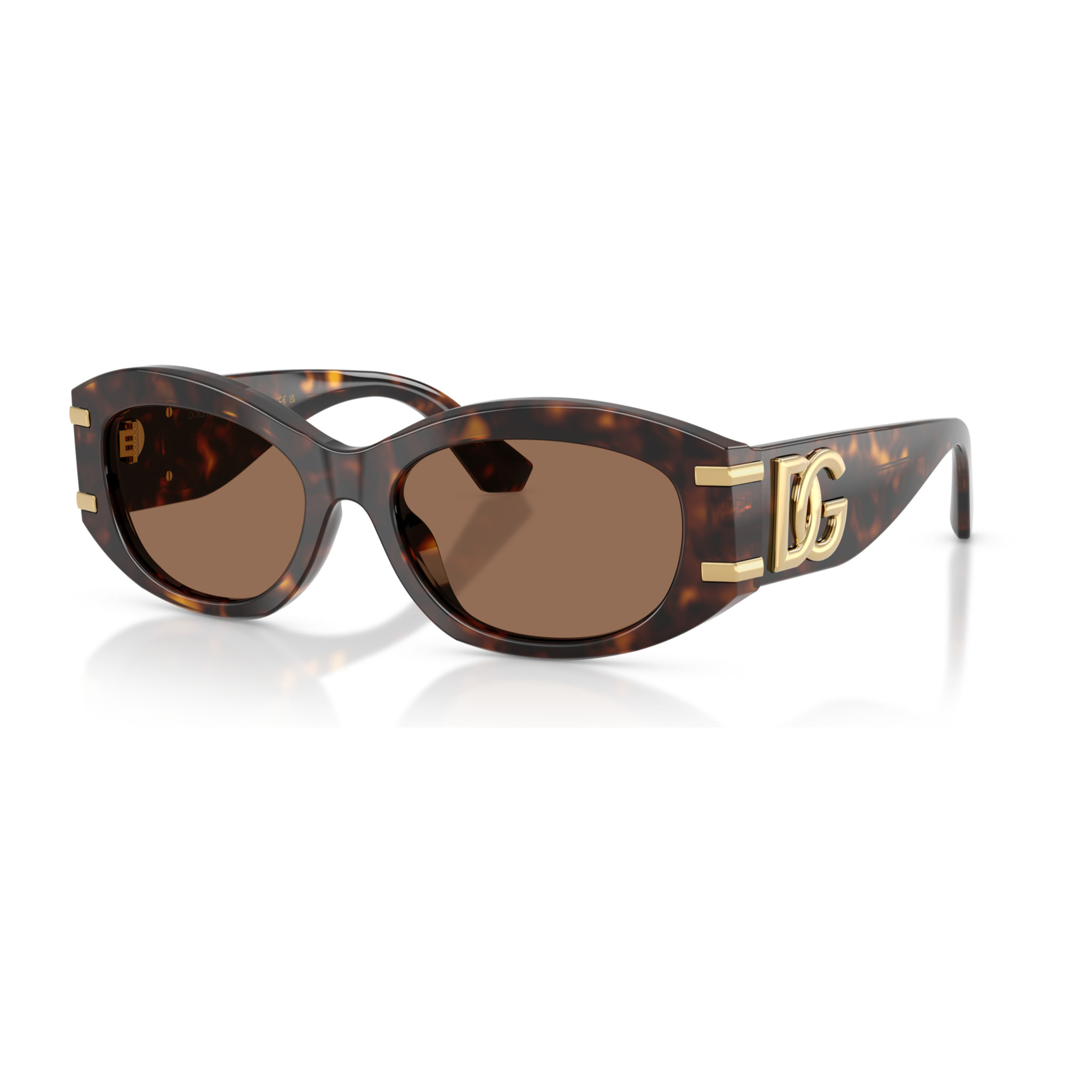 Dolce & Gabbana Gafas de sol modernas ovaladas DG4502