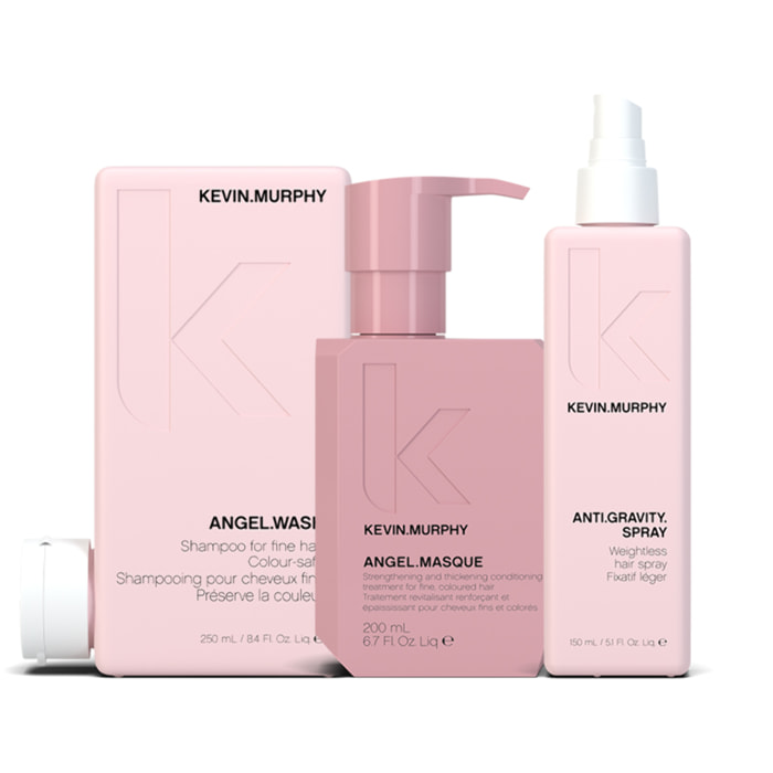 KEVIN MURPHY Kit Angel Wash Shampoo 250ml + Mask 200ml + Spray 150ml