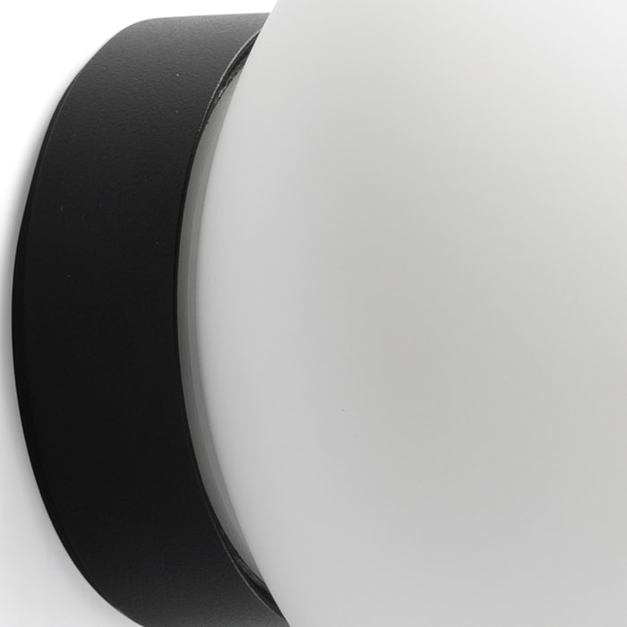 NUBO 120 Applique/plafonnier noir